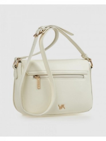Γυναικεία Τσάντα Χιαστί 16-8375 Εκρού