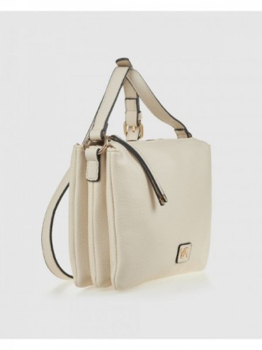 Γυναικεία Τσάντα Χιαστί 16-8411 Εκρού