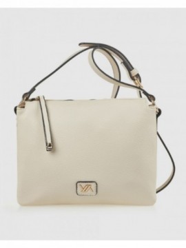 Γυναικεία Τσάντα Χιαστί 16-8411 Εκρού