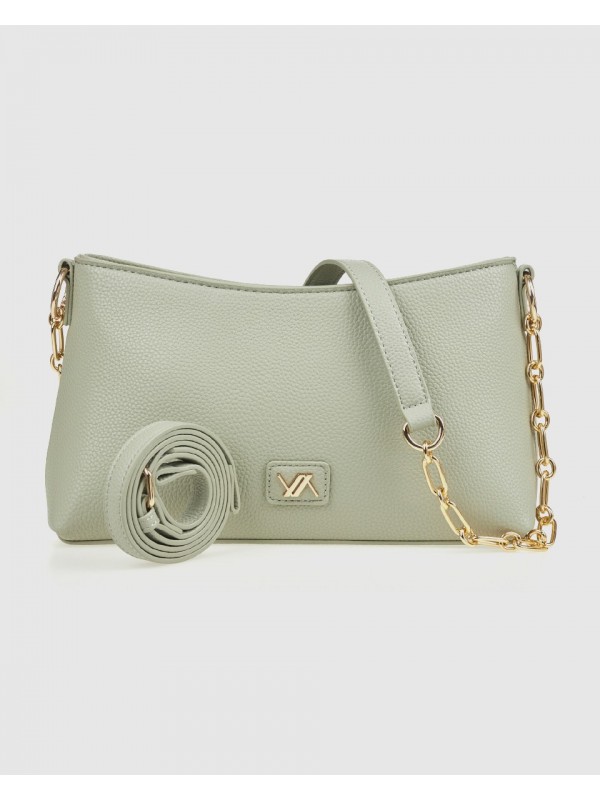 Γυναικεία Τσάντα Ώμου 16-8418 Μέντα