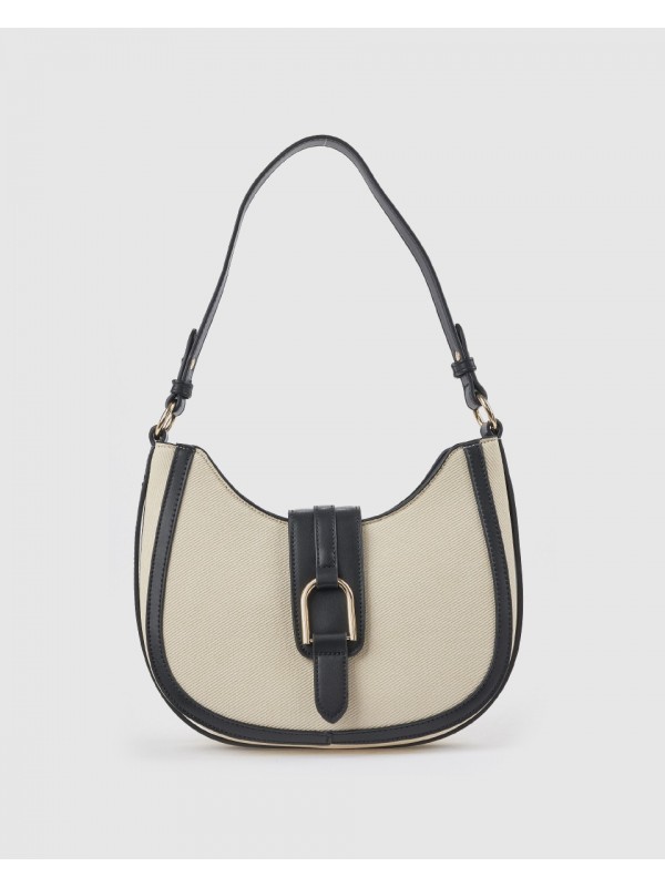 Γυναικεία Τσάντα Ώμου 16-8429 Μαύρο