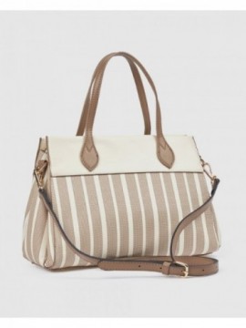 Γυναικεία Τσάντα Χειρός 16-8432 Μπεζ ALT 