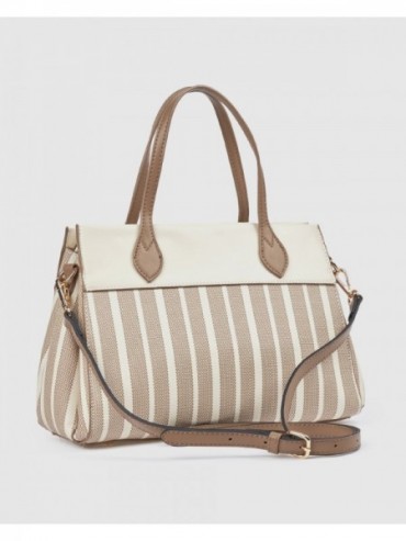Γυναικεία Τσάντα Χειρός 16-8432 Μπεζ