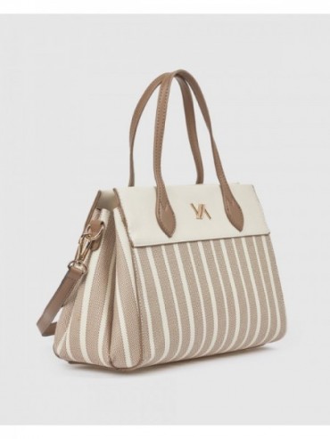 Γυναικεία Τσάντα Χειρός 16-8432 Μπεζ