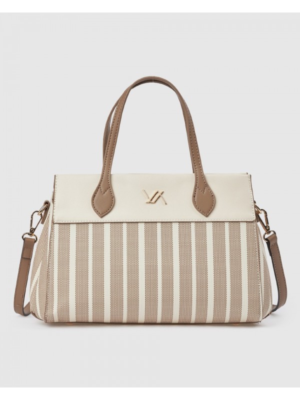 Γυναικεία Τσάντα Χειρός 16-8432 Μπεζ