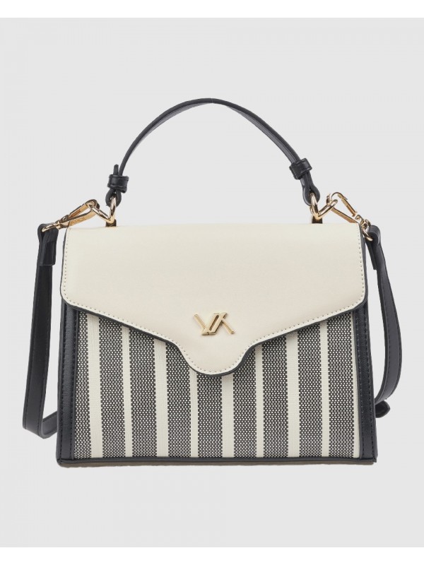 Γυναικεία Τσάντα Χειρός 16-8433 Μαύρο