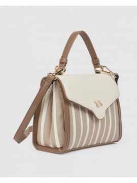 Γυναικεία Τσάντα Χειρός 16-8433 Μπεζ