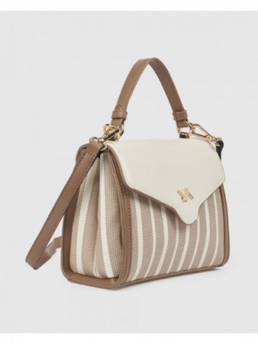 Γυναικεία Τσάντα Χειρός 16-8433 Μπεζ