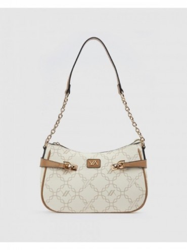 Γυναικεία Τσάντα Ώμου 16-8473 Εκρού