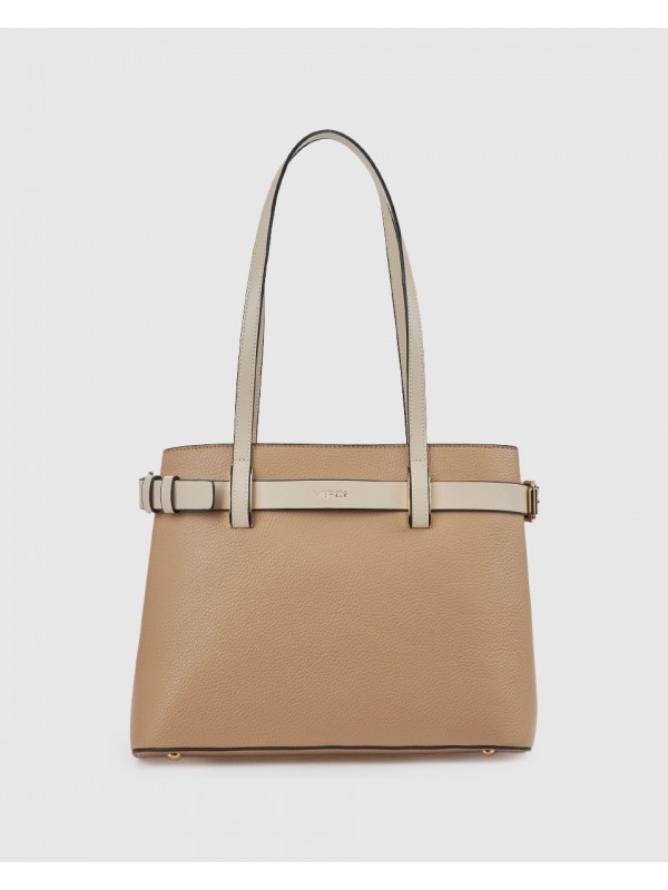 Γυναικεία Τσάντα Ώμου 16-8514 Μπεζ