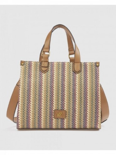 Γυναικεία Τσάντα Χειρός 16-8523 Πολύχρωμο
