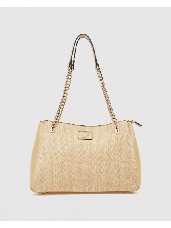 Γυναικεία Τσάντα Ώμου 16-8536 Μπεζ