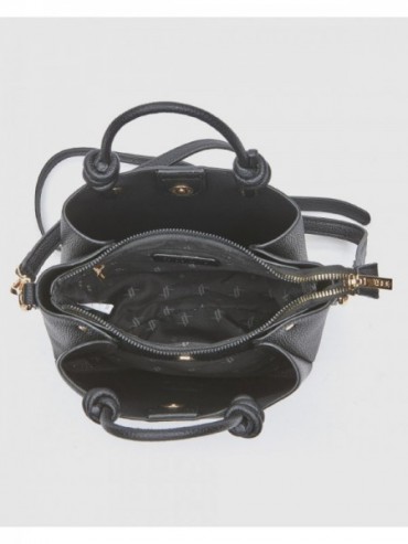 Γυναικεία Τσάντα Χειρός 16-8562 Μαύρο