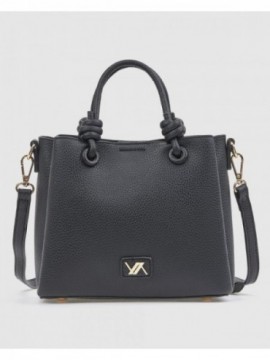 Γυναικεία Τσάντα Χειρός 16-8562 Μαύρο