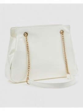 Γυναικεία Τσάντα Ώμου 16-8569 Άσπρο ALT 