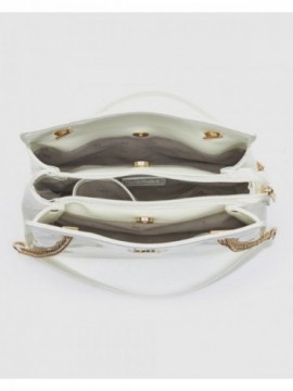 Γυναικεία Τσάντα Ώμου 16-8569 Άσπρο