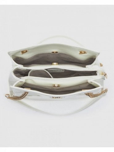 Γυναικεία Τσάντα Ώμου 16-8569 Άσπρο