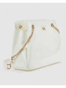 Γυναικεία Τσάντα Ώμου 16-8569 Άσπρο