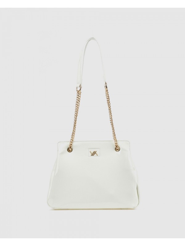 Γυναικεία Τσάντα Ώμου 16-8569 Άσπρο