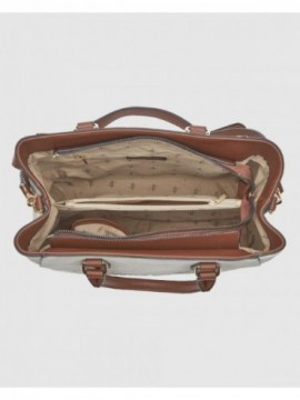 Verde Γυναικεία Τσάντα Χειρός 16-0008608 Εκρού