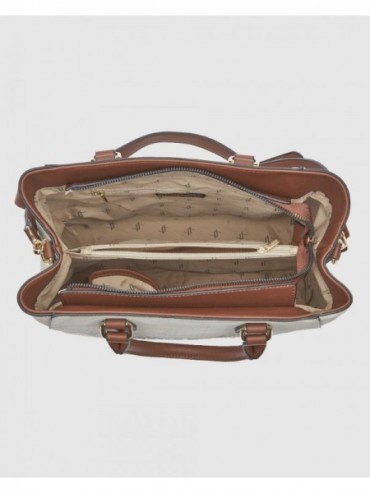 Γυναικεία Τσάντα Χειρός 16-8608 Εκρού