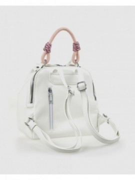 Γυναικείο Σακίδιο Πλάτης 16-8330 Άσπρο ALT 