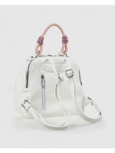 Γυναικείο Σακίδιο Πλάτης 16-8330 Άσπρο