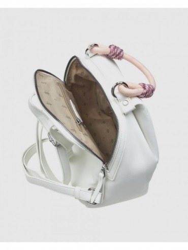 Γυναικείο Σακίδιο Πλάτης 16-8330 Άσπρο