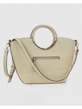 Γυναικεία Τσάντα Χειρός 16-8342 Εκρού ALT 