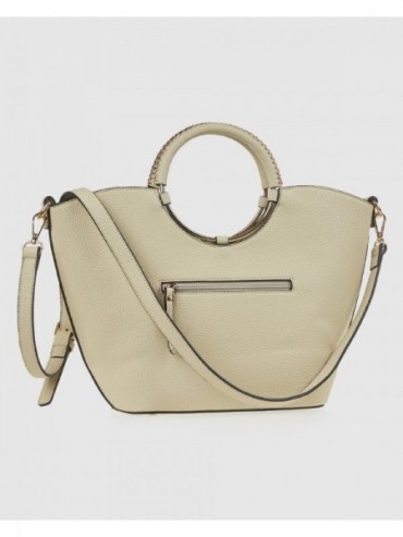 Γυναικεία Τσάντα Χειρός 16-8342 Εκρού