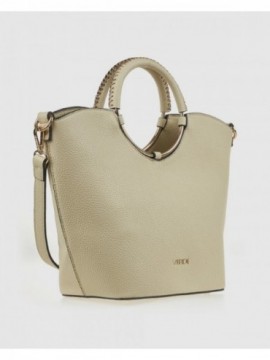 Γυναικεία Τσάντα Χειρός 16-8342 Εκρού