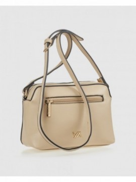 Γυναικεία Τσάντα Χιαστί 16-8365 Μπεζ ALT 