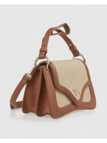 Γυναικεία Τσάντα Ώμου 16-8382 Καμελ