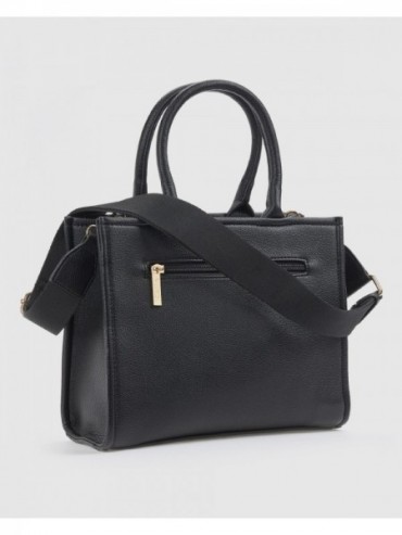 Γυναικεία Τσάντα Χειρός 16-8436 Μαύρο