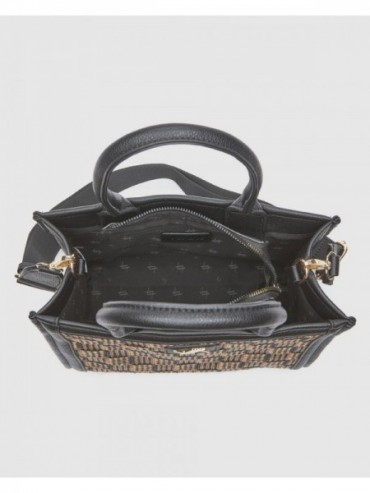 Γυναικεία Τσάντα Χειρός 16-8436 Μαύρο