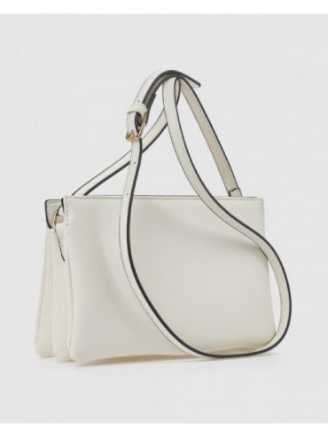 Γυναικεία Τσάντα Χιαστί 16-8535 Εκρού