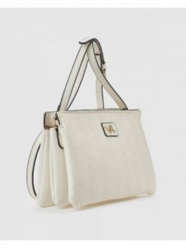 Γυναικεία Τσάντα Χιαστί 16-8535 Εκρού