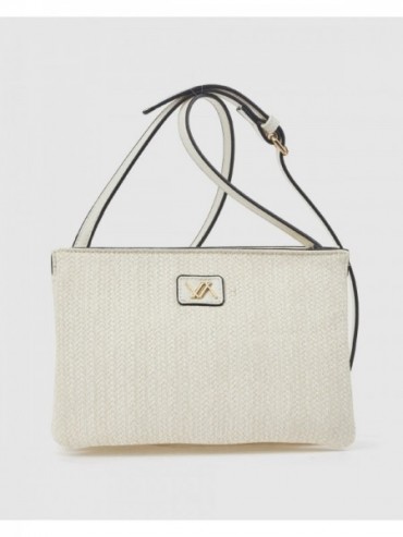 Γυναικεία Τσάντα Χιαστί 16-8535 Εκρού