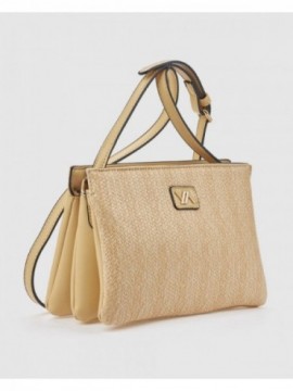 Γυναικεία Τσάντα Χιαστί 16-8535 Μπεζ