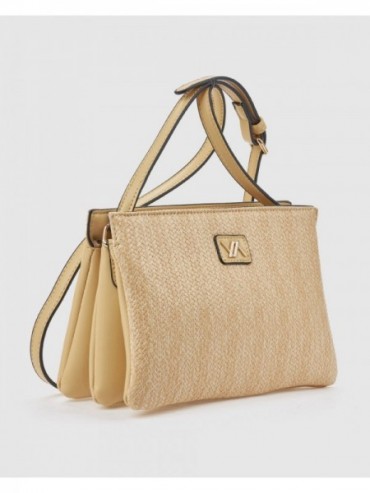 Γυναικεία Τσάντα Χιαστί 16-8535 Μπεζ