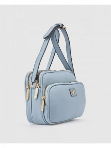 Γυναικεία Τσάντα Χιαστί 16-8584 Μπλε