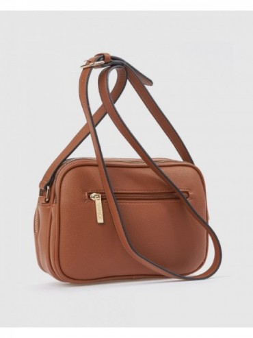 Γυναικεία Τσάντα Χιαστί 16-8584 Καμελ