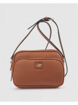 Γυναικεία Τσάντα Χιαστί 16-8584 Καμελ