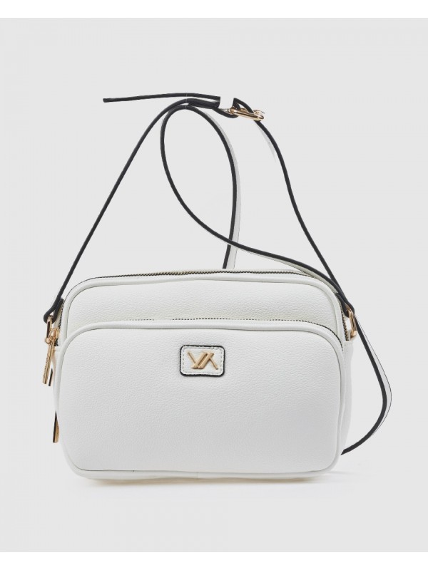 Γυναικεία Τσάντα Χιαστί 16-8584 Άσπρο