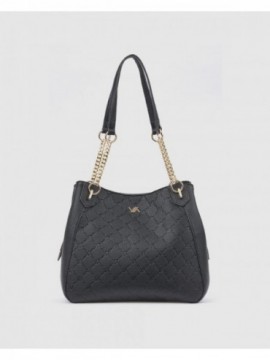 Γυναικεία Τσάντα Ώμου 16-8592 Μαύρο