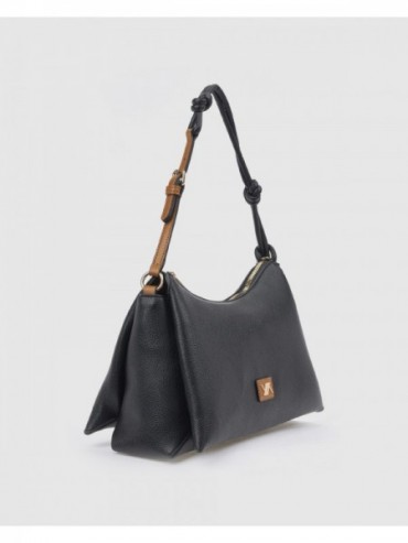 Γυναικεία Τσάντα Ώμου 16-8612 Μαύρο