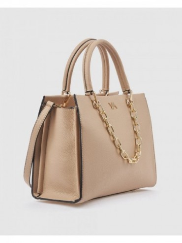 Γυναικεία Τσάντα Χειρός 16-8630 Μπεζ