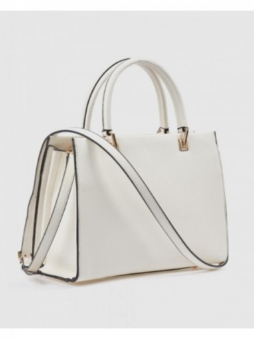 Γυναικεία Τσάντα Χειρός 16-8630 Άσπρο