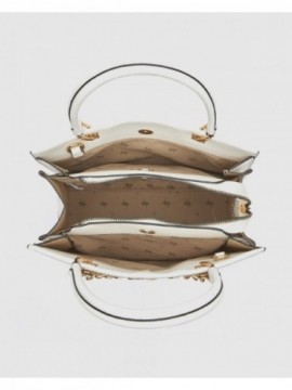 Γυναικεία Τσάντα Χειρός 16-8630 Άσπρο