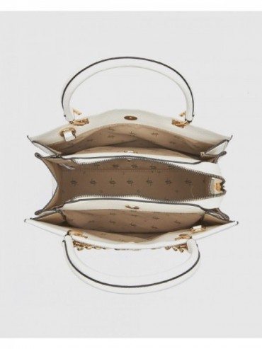 Γυναικεία Τσάντα Χειρός 16-8630 Άσπρο